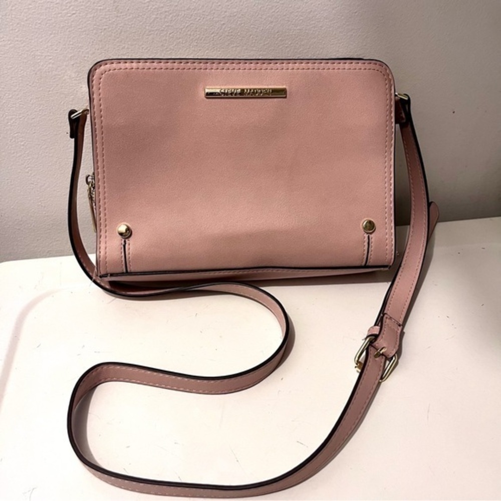 STEVE MADDEN Pink Blannis Women’s Crossbody Purse shoulder bag